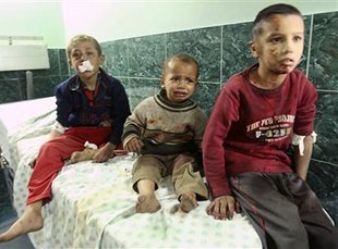 Os nenos est&aacute;n a ser as principais v&iacute;timas do conflito