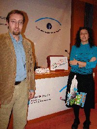 Xoan Hermida e Fernanda Cou&ntilde;ago