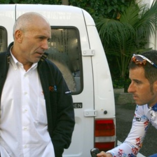 &Aacute;lvaro Pino con Ezequiel Mosquera