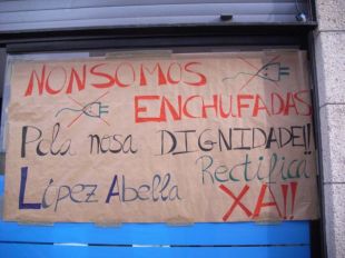 As traballadoras agora despedidas mobiliz&aacute;ronse ao longo de todo o outono