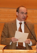 Intervenci&oacute;n de Francisco Jorquera no Senado espa&ntilde;ol, esta cuarta feira