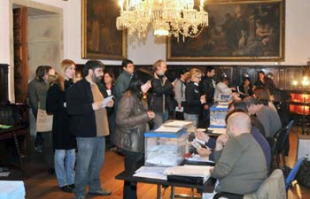 A participaci&oacute;n foi moi elevada / Imaxe: USC