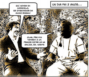 Primeira vi&ntilde;eta da BD