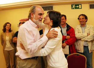 Irisarri e D&iacute;az, nunha foto de arquivo