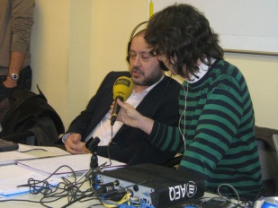 O secretario de organizaci&oacute;n do PSdeG, Ricardo Varela fala coa cadea Ser