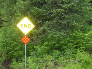 O t&eacute;rmino do parque forestal de Tongass, en Ketchikan, Alaska / Flickr: markcbrennan