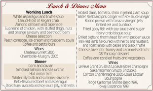 O men&uacute; do G8 (Pica para ampliar)