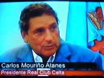 Mouri&ntilde;o, falando no programa Desde Galicia para el Mundo / Flickr: ucb