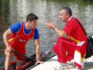 Xes&uacute;s Morl&aacute;n con David Cal, en Duisburg este ver&aacute;n