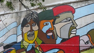 Evo Morales, Fidel Castro e Hugo Ch&aacute;vez / Roy & Danielle (Flickr)