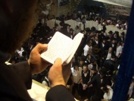 Momento da celebraci&oacute;n relixiosa