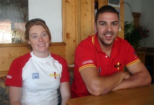 Castro co piloto, tam&eacute;n da selecci&oacute;n estatal, Rafael &Aacute;lvarez de Lara