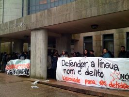 Concentraci&oacute;n, na ma&ntilde;&aacute; da segunda feira, nos xulgados de Compostela