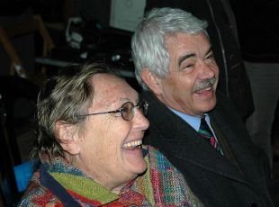 Pascual Maragall e a s&uacute;a dona, Diana Garrigosa