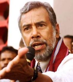 O ex presidente de Timor-Leste, Xanana Gusm&atilde;o