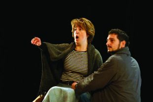 Momento de 'O Arame', con Xabier Franco e Carme Dur&aacute;n