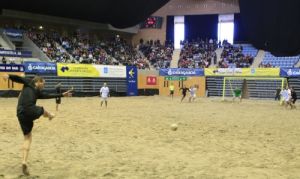 Imaxe do partido disputado no Sar