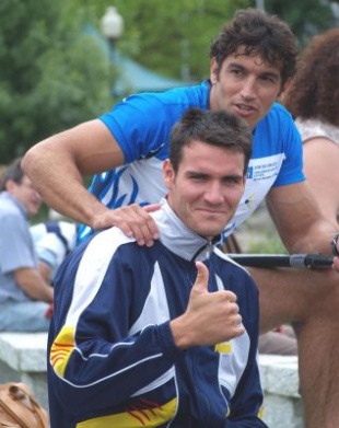 Esta cuarta feira poder&iacute;ase saber se Perucho e Craviotto (na imaxe) van ir &aacute;s Olimp&iacute;adas no K-2