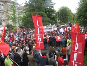 Imaxe das mobilizaci&oacute;ns de CIG-Ensino e STEG