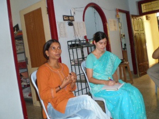 Kutti Revathi e Mar&iacute;a Reim&oacute;ndez