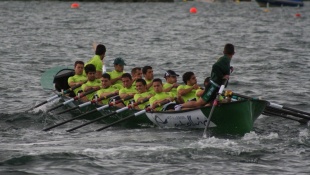 Os do Samertolam&eacute;u, os principais perseguidores dos do Tir&aacute;n, a puntos deles