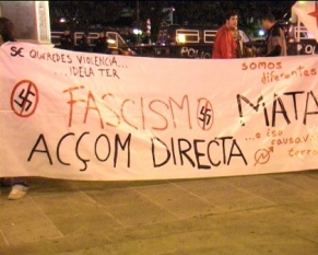 Unha imaxe da manifestaci&oacute;n da pasada quinta feira na Coru&ntilde;a