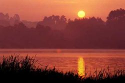 Unha imaxe do encoro, tirado da web da Consellar&iacute;a de Medio Ambiente