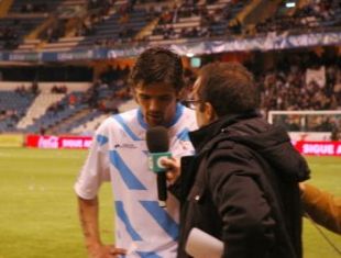 Novo atentendo &aacute; Galega, ap&oacute;s sa&iacute;r do campo no que marcou dous goles coa irmandi&ntilde;a