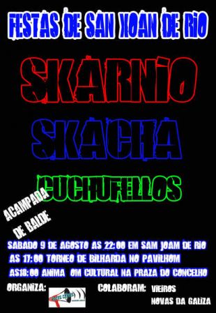 O cartaz do primeiro Rock in R&iacute;o alternativo