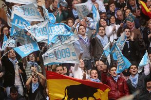 Alg&uacute;ns dos asistentes aos mitins do PPdeG nesta campa&ntilde;a / Imaxes tiradas do Flickr propio do PPdeG