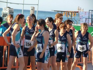 As mulleres do triatl&oacute;n galego