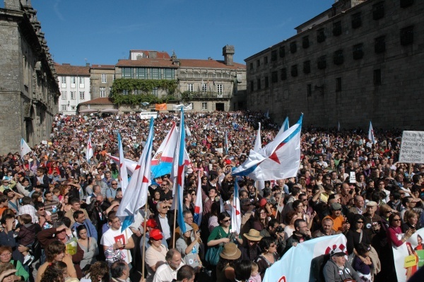 Manifestaci&oacute;n Queremos Galego