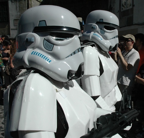 Tropas gal&aacute;cticas invaden Compostela