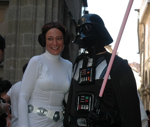 Tropas gal&aacute;cticas invaden Compostela