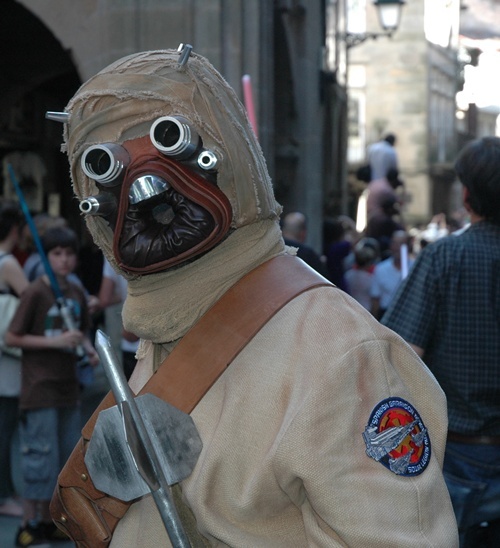 Tropas gal&aacute;cticas invaden Compostela