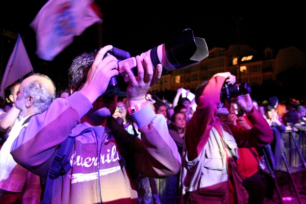 Os compa&ntilde;eiros dos medios, con menos liberdade que outros anos