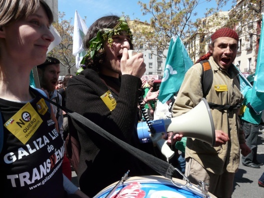 Marcha contra os transx&eacute;nicos