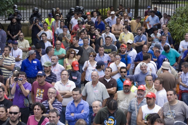 Mobilizaci&oacute;n en Compostela